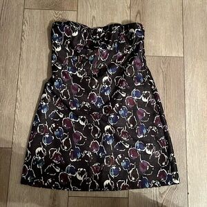 American Eagle Strapless Floral Mini Size 10